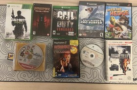 Video Game Lot Untested Kirby Resident Evil