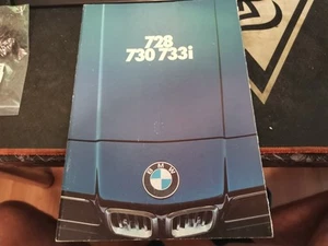 BMW E23 728 und 730 und 733i Prospekt Werbeprospekt - Bild 1 von 7