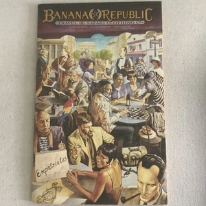 Vintage Banana Republic Travel & Safari Co Sommerkatalog 1987 illustriert - Bild 1 von 13
