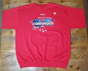 Neu Vintage Herren MLB 2007 Boston Red Sox AL Champions Pullover Sweater Gr. XXL - Bild 1 von 8