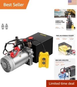 Bomba hidráulica de doble efecto Mophorn 12V DC - Unidad de potencia de alta eficiencia de 8 cuartos - Imagen 1 de 9