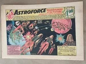 Ejércitos Espaciales 1964 impresión anuncio arte años 60 retro juguete modelo conjunto Astroforce Soldiers - Imagen 1 de 1