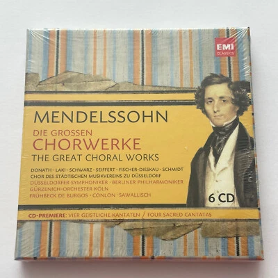 Mendelssohn - Die Grossen Chorwerke/The Great Choral Works (6 x CD Box Set) NEW - Image 1 of 2