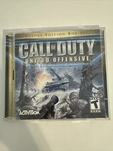 Call of Duty - United Offensive (PC, Jewel Case, 2004) Deluxe Edition - Picture 1 of 1