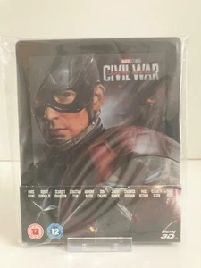 Captain America: Civil War (Marvel) (Steelbook, Zavvi, 3D, Lenti) - Bild 1 von 5