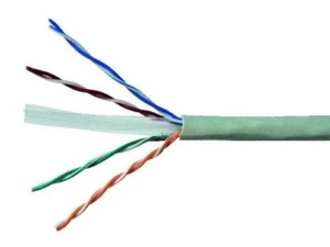 Cable de instalación de red producto en rollo CAT6 U/UTP 100m rígido LSZH (0,60 EUR/m) - Imagen 1 de 1