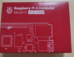 Raspbeery Pi 4 Model B 4GB Brandneu Originalverpackt Nicht Geöffnet Oder Gebraucht - Bild 1 von 2