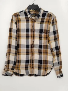 French Connection Mens Size Small Multicolor Plaid Button Down Collared Shirt - Picture 1 of 5
