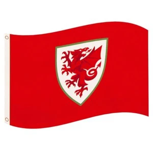 FA Gales Bandera CC - Mercancía Oficial Totalmente Nueva - Imagen 1 de 4