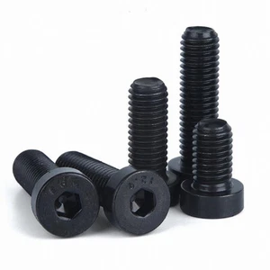 Allen Bolts Socket Cap Screw Hex Low Head DIN 7984 12.9 Grade Carbon Steel Black - Picture 1 of 5
