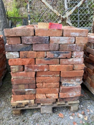 Reichsformat Mauersteine für 6,5 qm Mauerwerk auf Palette - Bild 1 von 4
