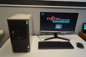 VINTAGE FUJITSU ESPRIMO P2411 PC RARE VINTAGE - Picture 1 of 24