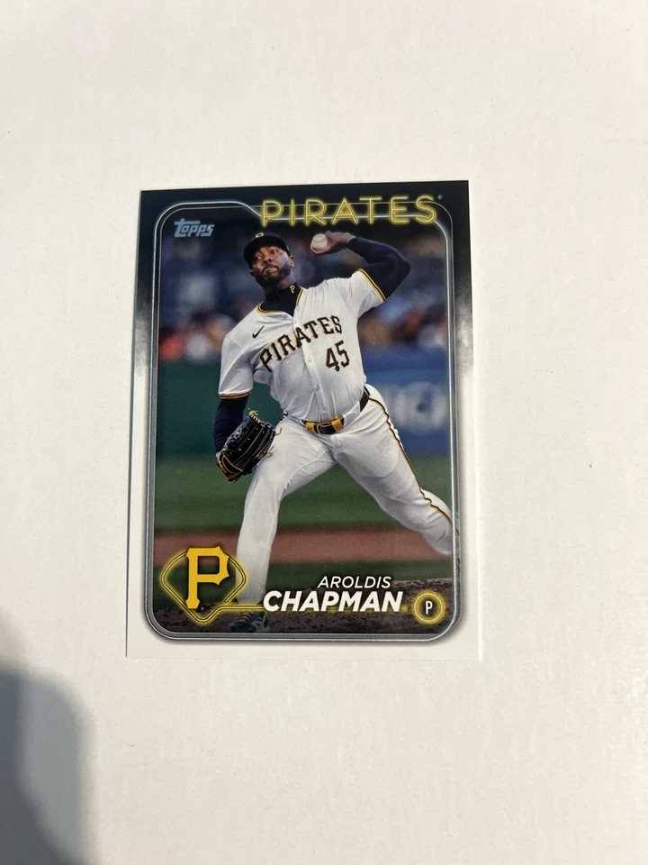Topps 2024 Baseball Aroldis Chapman Pittsburgh Pirates Pitcher #US339 - 1 Card - Image 1 of 1