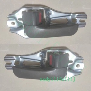 2x For Toyota Land Cruiser 1991-1997 Rear Left Right Door Inner Handle Pull Trim - Picture 1 of 1