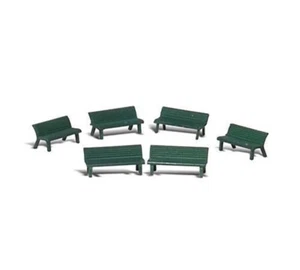 Woodland Scenics A2758 O Scale Scenic Accents Park Benches - Picture 1 of 7