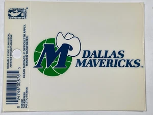 Dallas Mavericks Mavs NBA Reusable Static Cling Window Decal Sticker - Picture 1 of 2