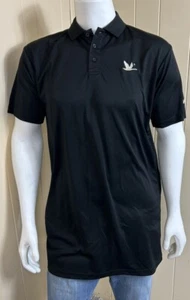 Goose Pride Wawa Employee mens polo shirt Size M Black Short Sleeve Logo - Picture 1 of 10