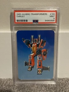 Thrust - 1985 Hasbro Transformers #100 - PSA 9 - Picture 1 of 1