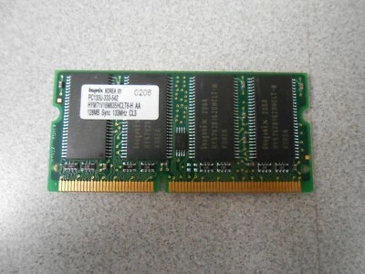 NOS Hynix 128MB Sync PC133U-333-542 HYM71V16M635HCLT6-H AA 133 MHz  - Image 1 of 2