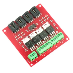 Four Channel 4 Route MOSFET Button IRF540 V2.0+ MOSFET Switch Module for Arduino - Bild 1 von 5