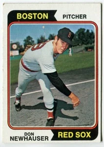 1974 Topps #33 Don Newhauser Boston Red Sox - Picture 1 of 2