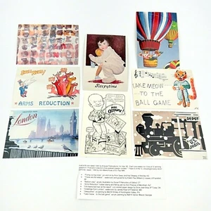 Vintage 1985 Postcard Collectors First Design Contest Krause Publications 8 of12 - Picture 1 of 12
