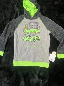 Jumping Beans® Scooby-Doo Raglan Hoodie Size 8 - Picture 1 of 4