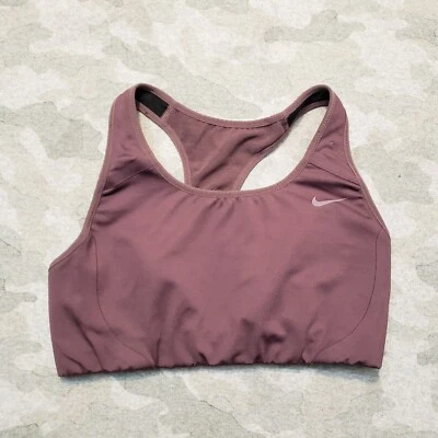 Nike Sports Bra Womens Small Purple Pullover Lightweight Gym Fitness Yoga - Image 1 of 4