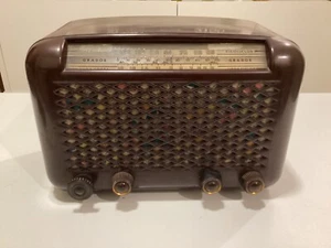 ANTIQUE RCA DINAMIC TUBE RADIO 1940s 220volts MADE IN ARGENTINA - Picture 1 of 17