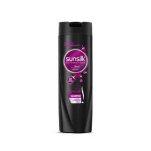 Sunsilk Stunning Black Shine Shampoo, With Amla Pearl Extract,180 ml - Picture 1 of 6