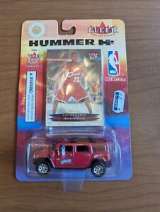 2003-04 Fleer Ultra LeBRON JAMES diecast Hummer H2 RC Rookie Card