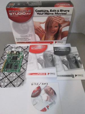Pinnacle Studio AV Version 7.11/2002 Video Editing with PCI - Image 1 of 4