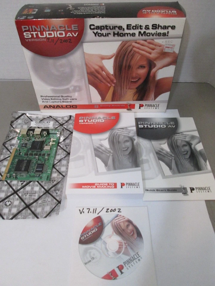 Pinnacle Studio AV Version 7.11/2002 Video Editing with PCI - Image 1 of 4