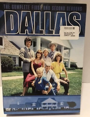TOTALMENTE NUEVO Dallas - Temporadas 1-2 (DVD, 2004, Juego de 5 Discos) Serie de TV NTSC SELLADO Foto 1 de 2
