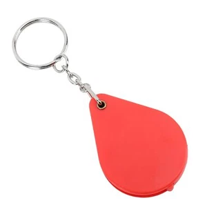 Magnifier Keychain 10X Magnification Foldable Portable Mini Magnifying Glass - Picture 1 of 24