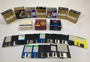 Large Floppy Lot, 3.5" Software Disks Drivers, Norton, Window Series, Untested - Picture 1 of 7