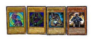 Yu-Gi-Oh! Juego de cartas coleccionables Dark Magician SDY-006 SYE-001 SD6-EN003 SD6-EN006 jugado - Imagen 1 de 6