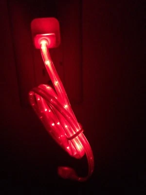 LED Light-up Micro USB Charger Data Sync Cable for Samsung Galaxy S6+ S7 Note 4 - Image 1 of 4