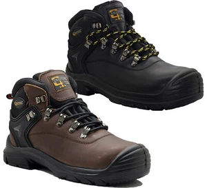 Grafters Waterproof Safety Boots Super Wide Steel Toe Cap Ankle Work Boots Shoes - Picture 1 of 15