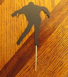 Lot of 12 Zombie Cupcake Toppers! Design 2 - Picture 1 of 1