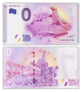 NAUSICAA - 2015 - 0 Euro Tourist Ticket - FRANKREICH - Neu / UNC - Bild 1 von 1