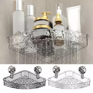 Mensola doccia angolare bagno parete ventosa organizer sapone S3L6 - Foto 1 di 19
