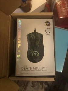 A BATHING APE Goods BAPE x RAZER NEON CAMO MOUSE NOW IN HAND - Picture 1 of 4