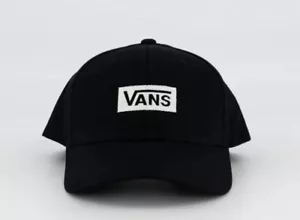 Vans Boxed Jockey Adjustable Cap Hat in Black - Picture 1 of 4