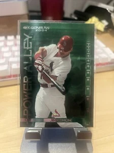 Jim Edmonds 2004 Donruss #PA5 Power Alley GREEN /25 - Picture 1 of 2