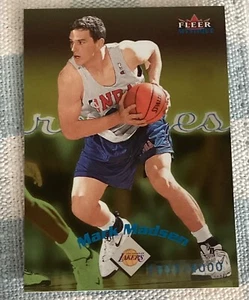 2000-01 Fleer Mystique Rookies /4000 Mark Madsen #127 Rookie Card RC LA Lakers - Bild 1 von 2