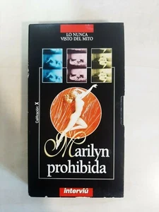 Marilyn Prohibida. Vhs tape. Marilyn Monroe. The never seen of the myth. Rare. - Bild 1 von 4