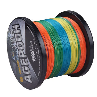 8 Strands 100M-1000M Super Strong Dynema Braided Fishing Line 10-100LB Agepoch - Image 1 of 4