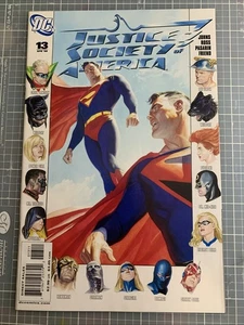 Sociedad de la Justicia de América #13 DC Comics 2008 Alex Ross Superman - Imagen 1 de 2