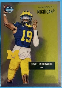 2025 Bowman U Chrome Bryce Underwood 1st 1955 Bowman Football #55AV-30 - Picture 1 of 1